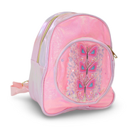 Butterflies School Backpack – Pink