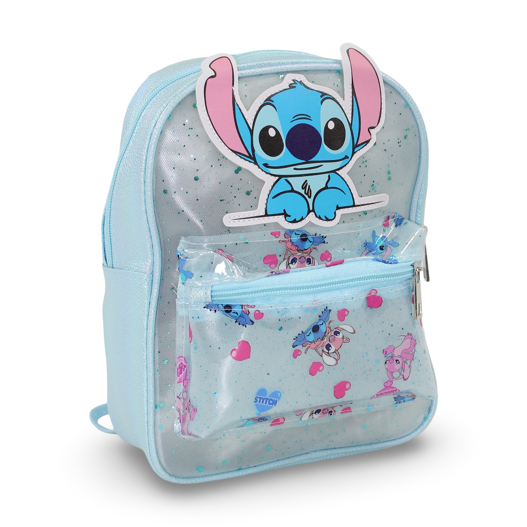 Stitch School Backpack – Baby Blue