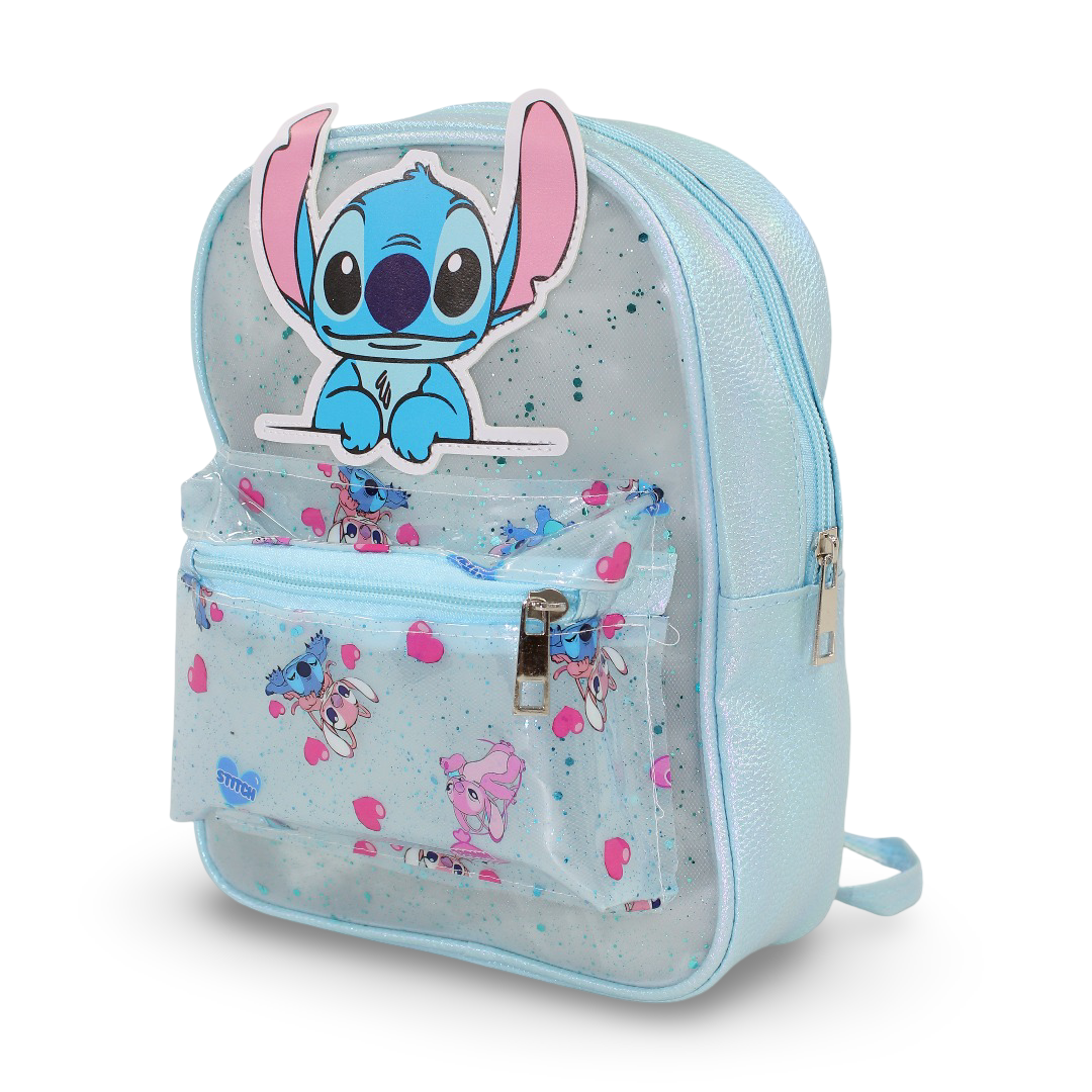 Stitch School Backpack – Baby Blue