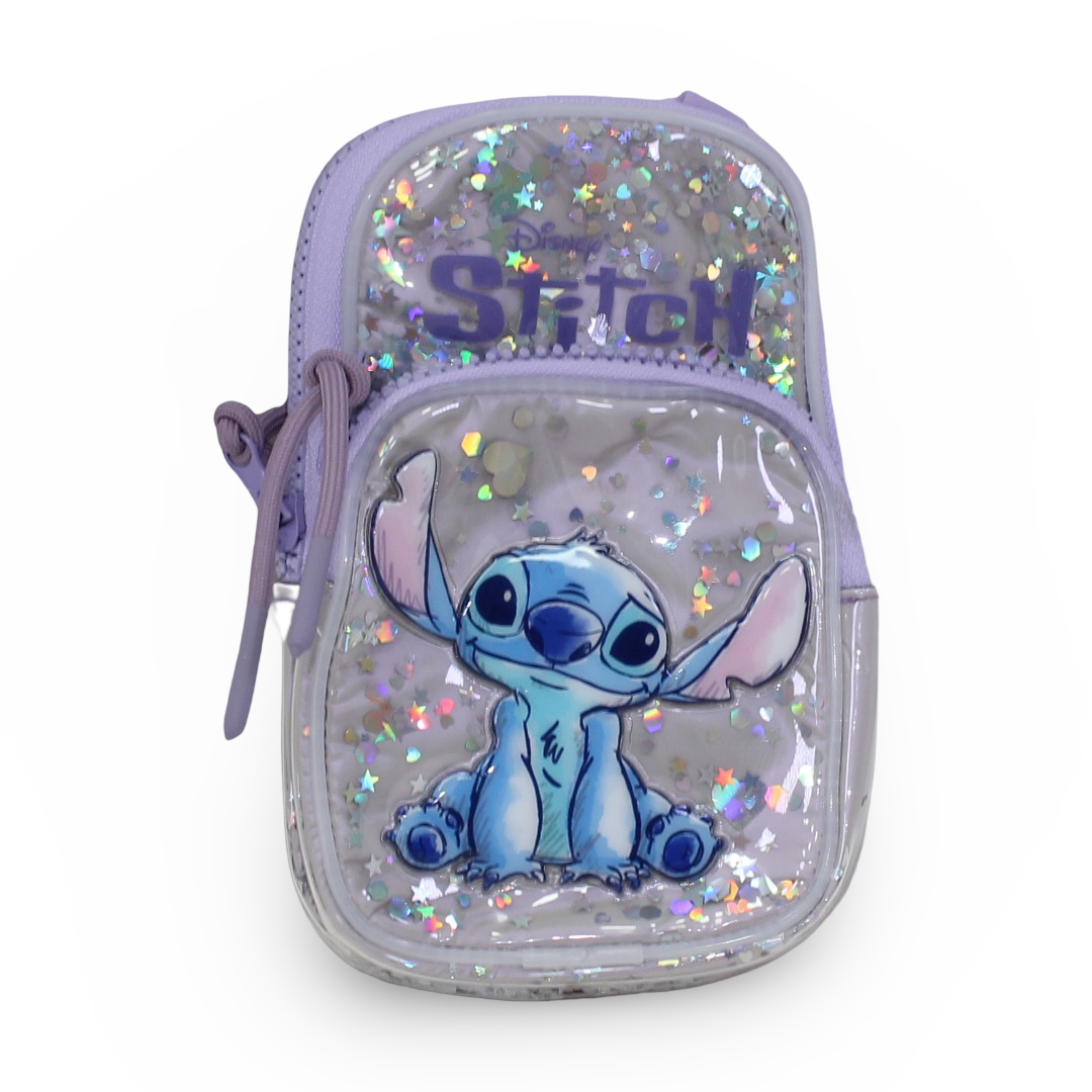 Stitch Transparent Cross Bag – Purple