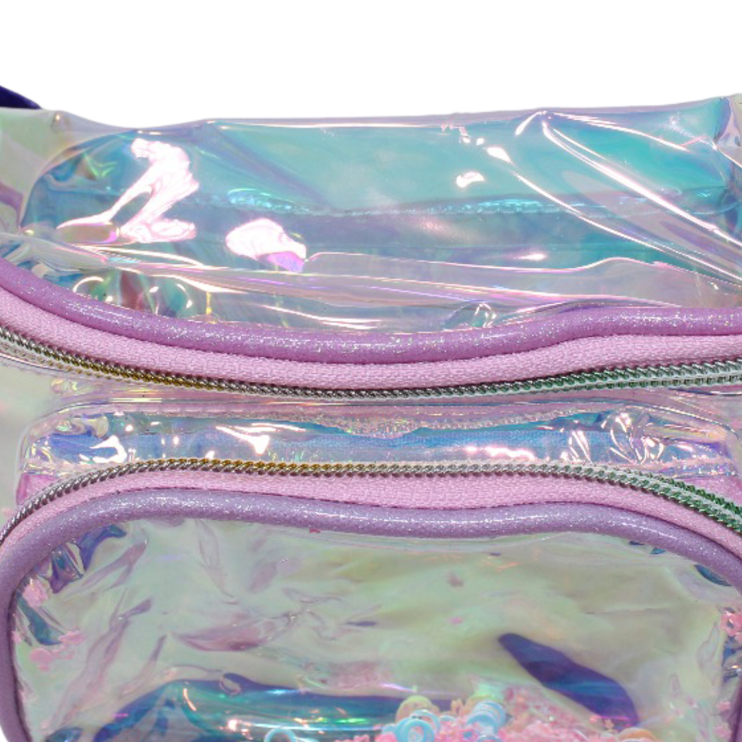 Glitter Sequins Waist Bag – Pink