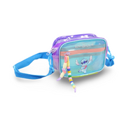 Stitch Cross Bag – Transparent Blue