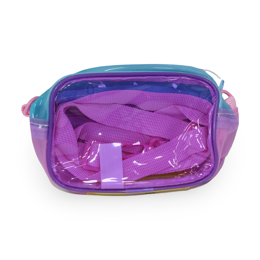 Stitch Transparent Bag – Pink