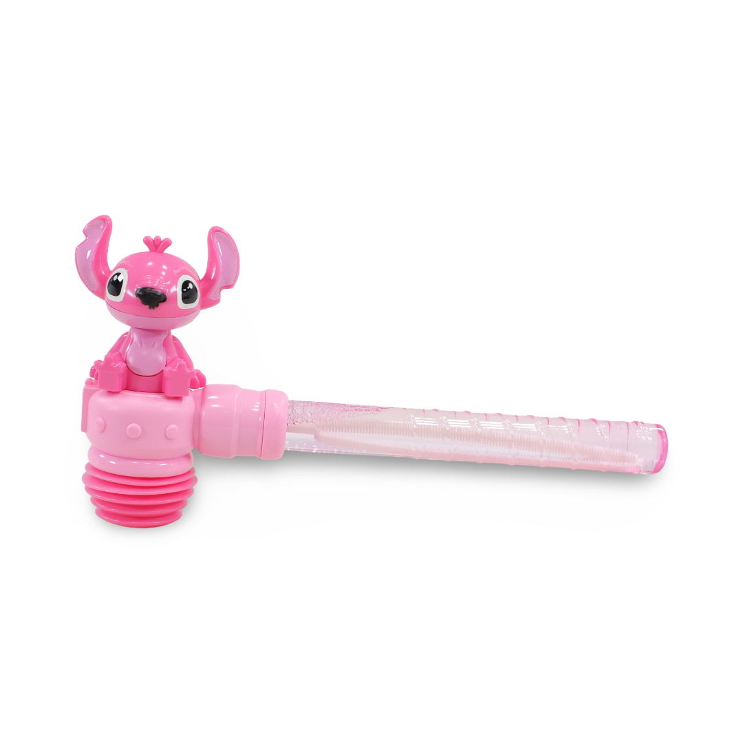 Stitch Hammer Bubble Wand Toy – Pink