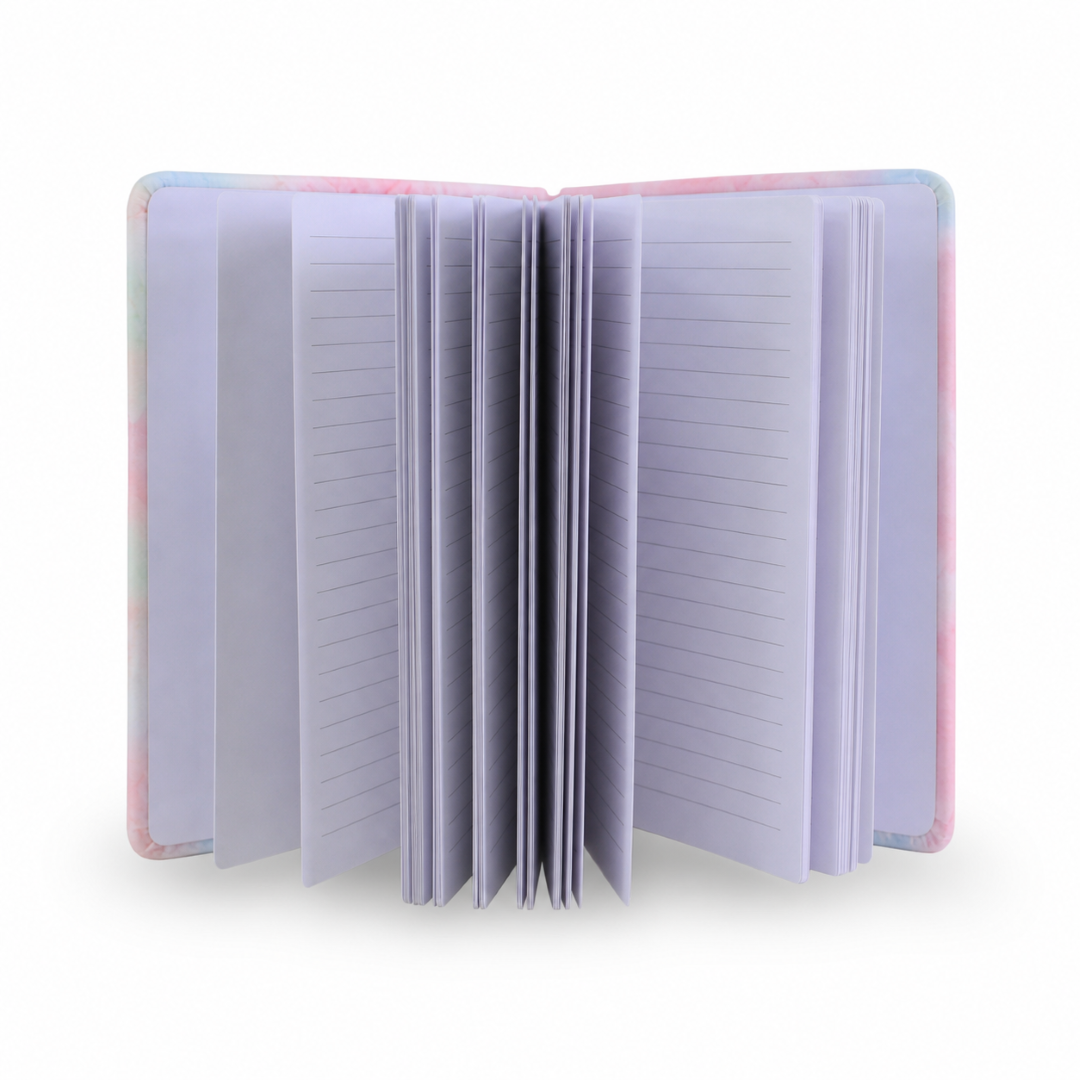 Stitch Plush Notebook – Pink