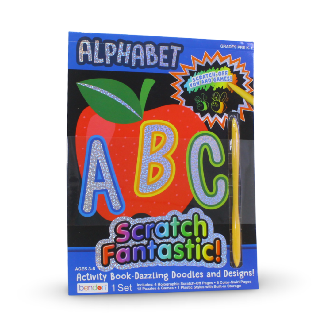 Bendon Scratch Fantastic! (Alphabet ABC) Activity Book