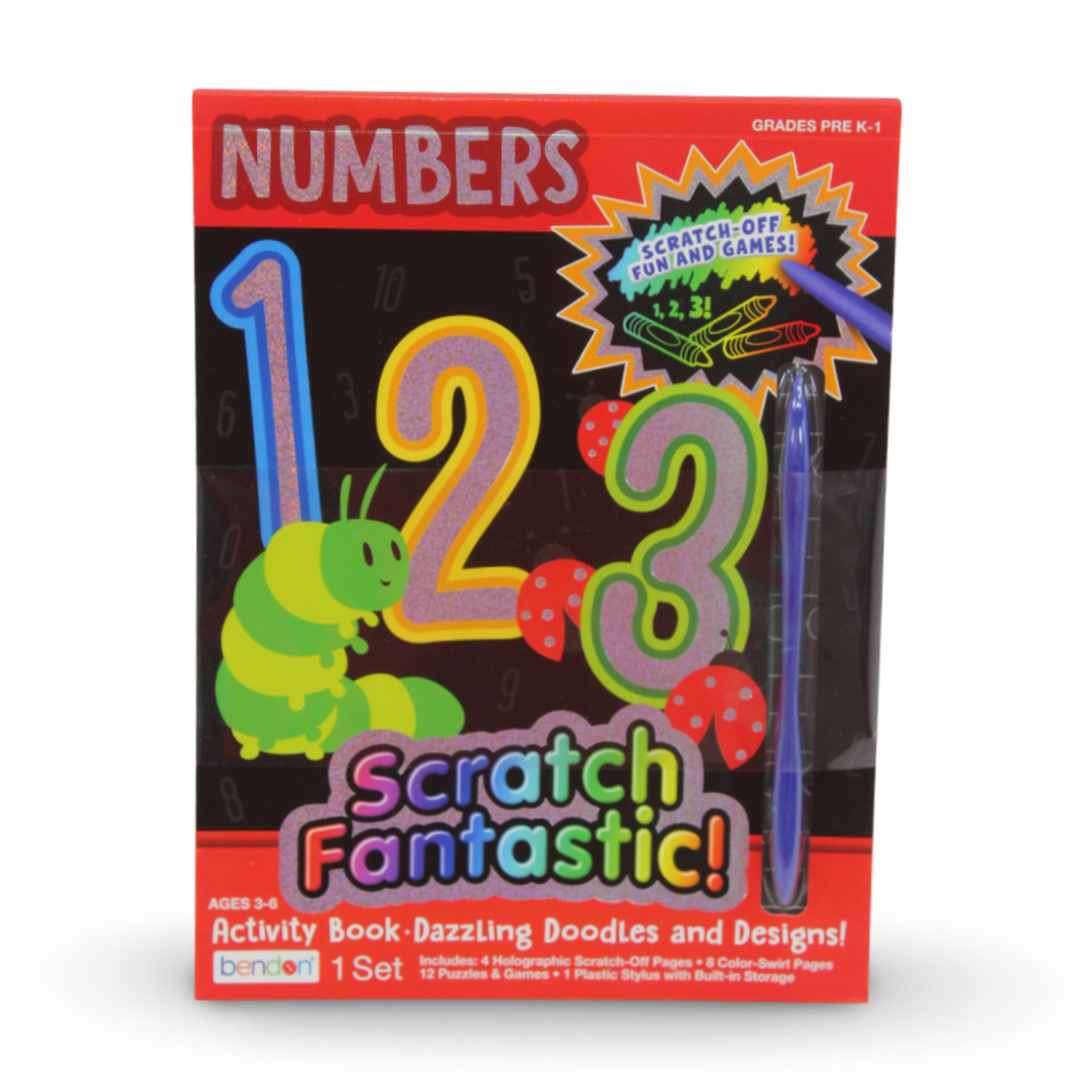 Bendon Scratch Fantastic! (Numbers) Activity Book