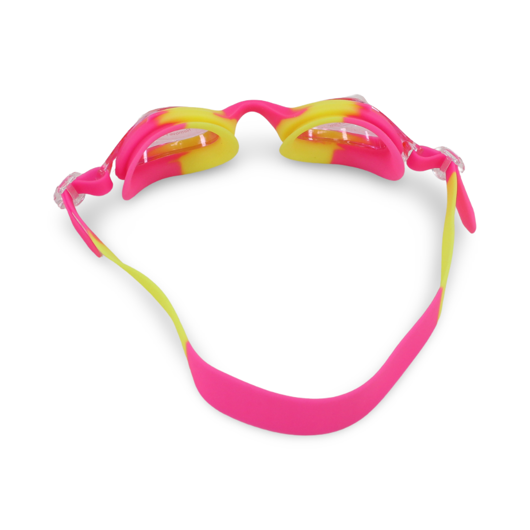 Sainteve Kids Swimming Goggles – Fuchsia and Yellow