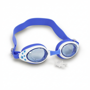 Sainteve Kids Swimming Goggles with Stars – White & Blue