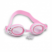 Sainteve Kids Swimming Goggles with Stars – Pink & White