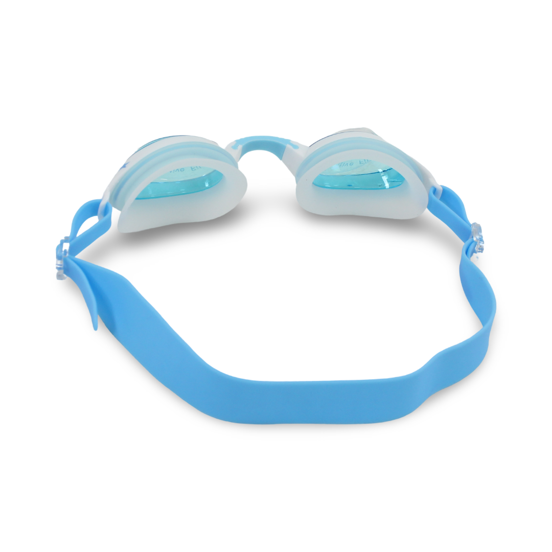 Sainteve Kids Swimming Goggles with Stars – Baby Blue & Blue