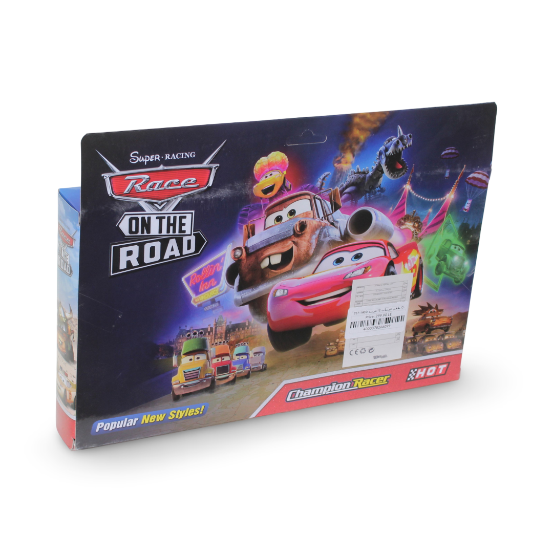 Cars Pull-Back Racing Car Set – 12 Pcs