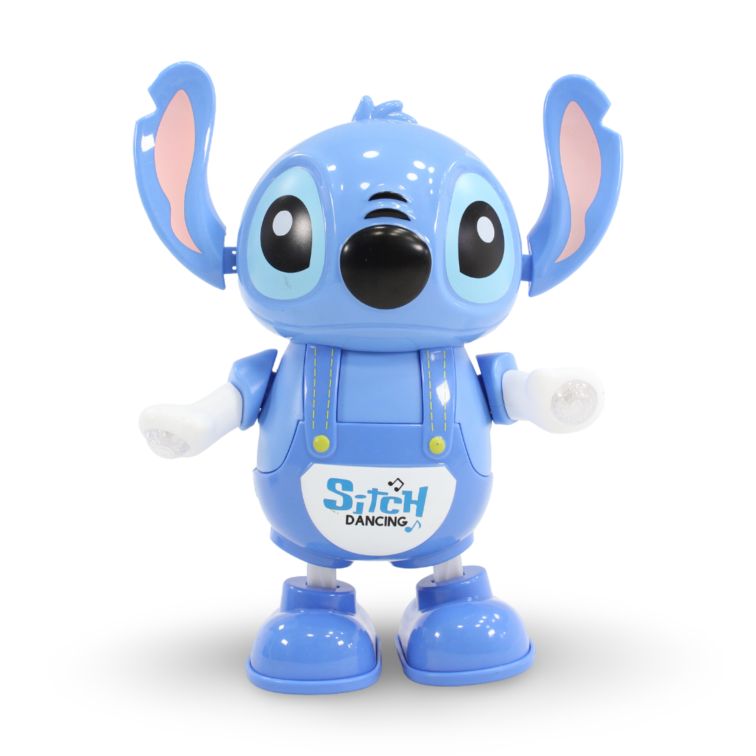 Stitch Electric Dancing Robot Toy – Baby Blue
