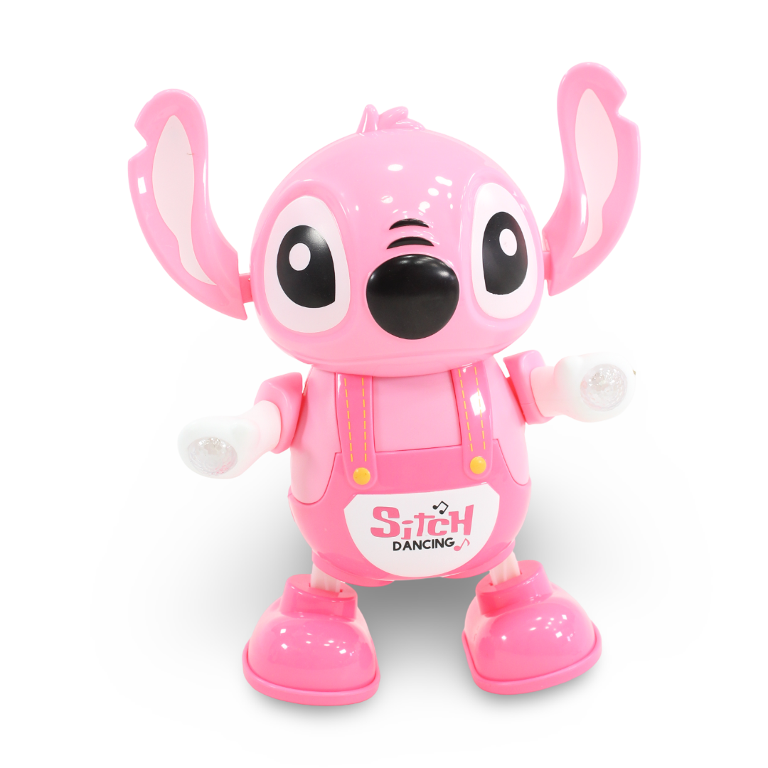 Stitch Electric Dancing Robot Toy – Pink