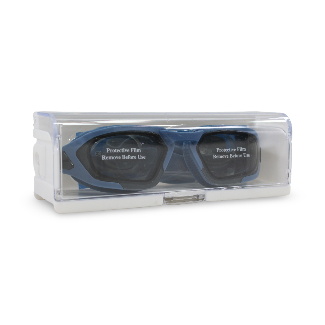Silicone Swimming Goggles – Blue