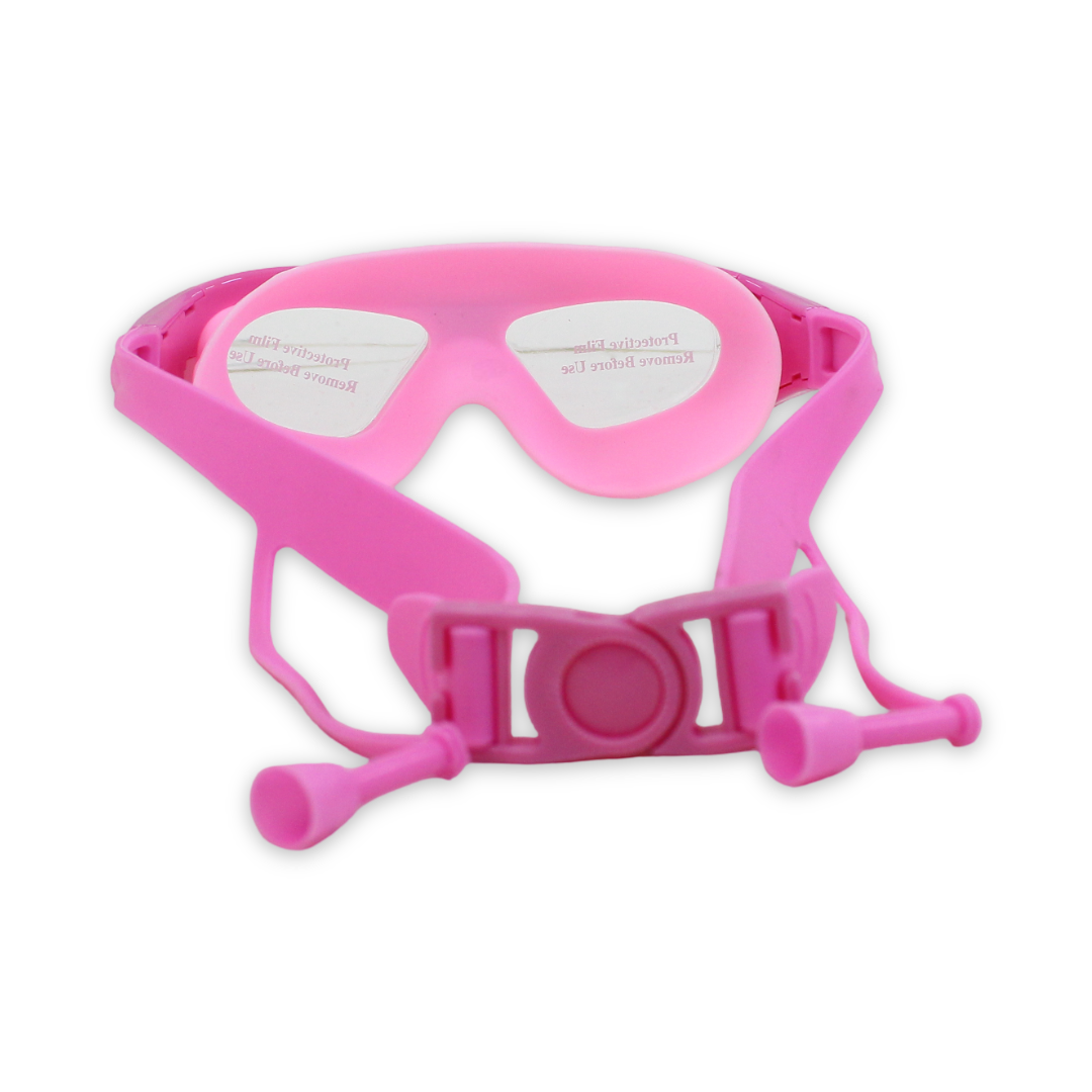 Silicone Swimming Goggles – Pink