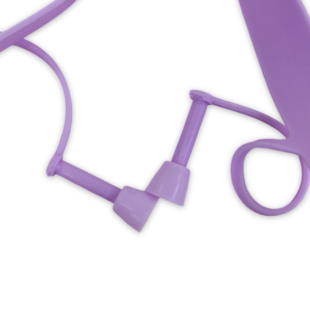 Silicone Swimming Goggles – Purple