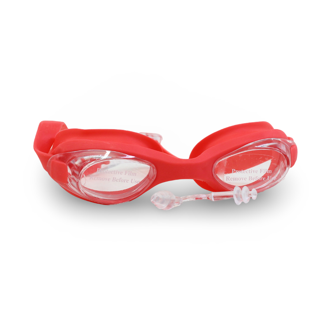 Silicone Swimming Goggles – Red - Summer - Lego Toys