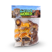 Happy Animal World Toy Set 6 Pcs