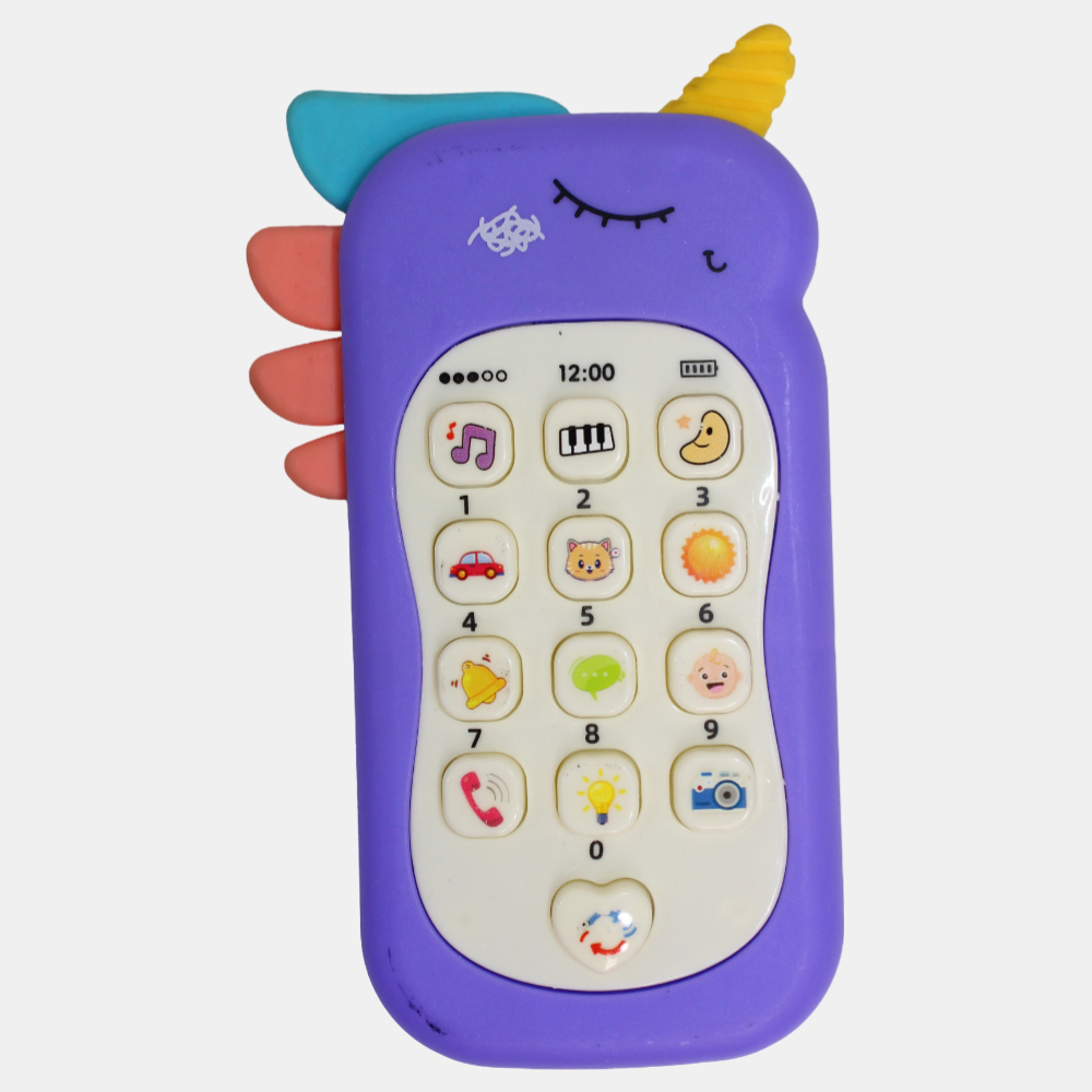 Musical Parrot Theme Phone with Teether