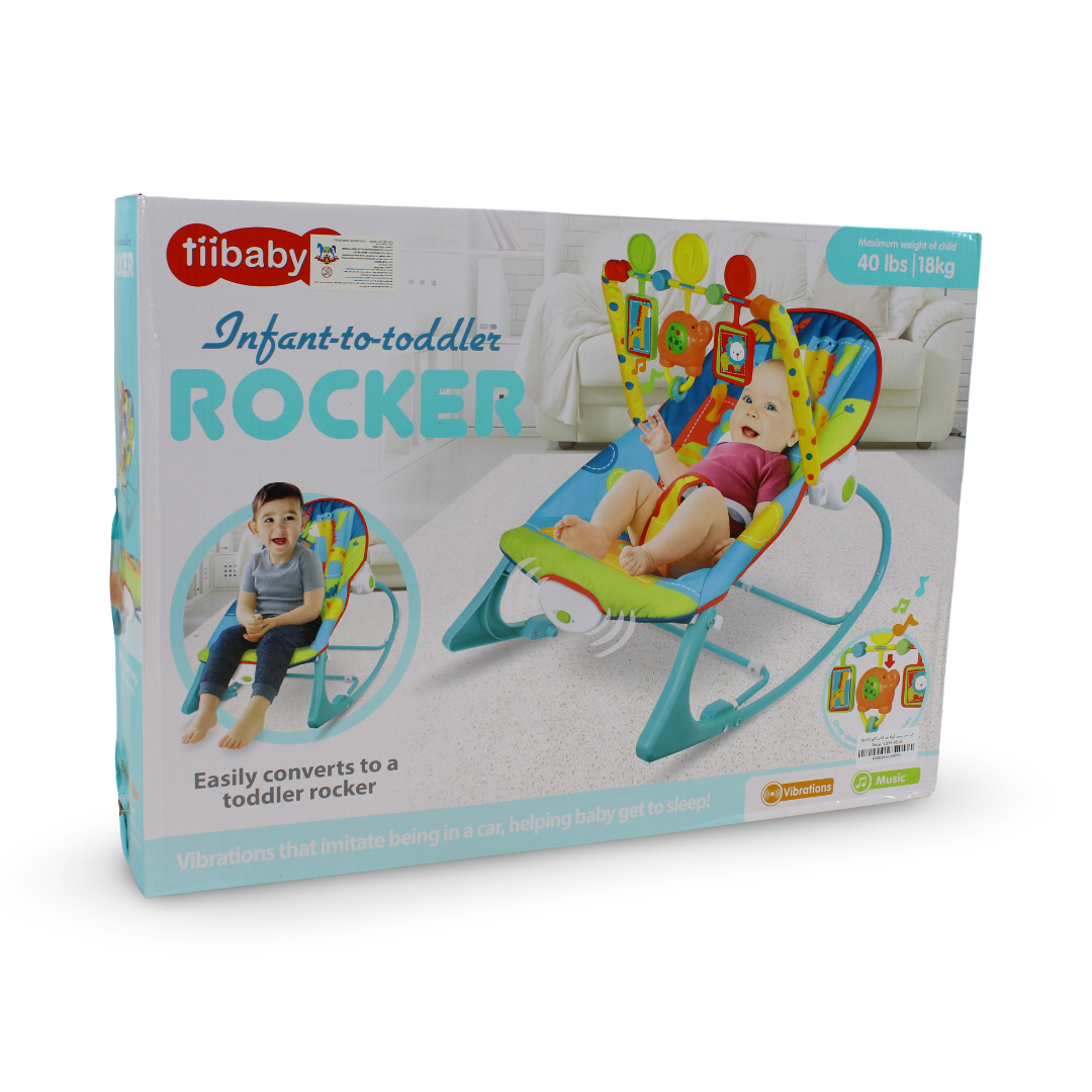 Tiibaby Infant-to-Toddler Rocker 18Kg – Aqua