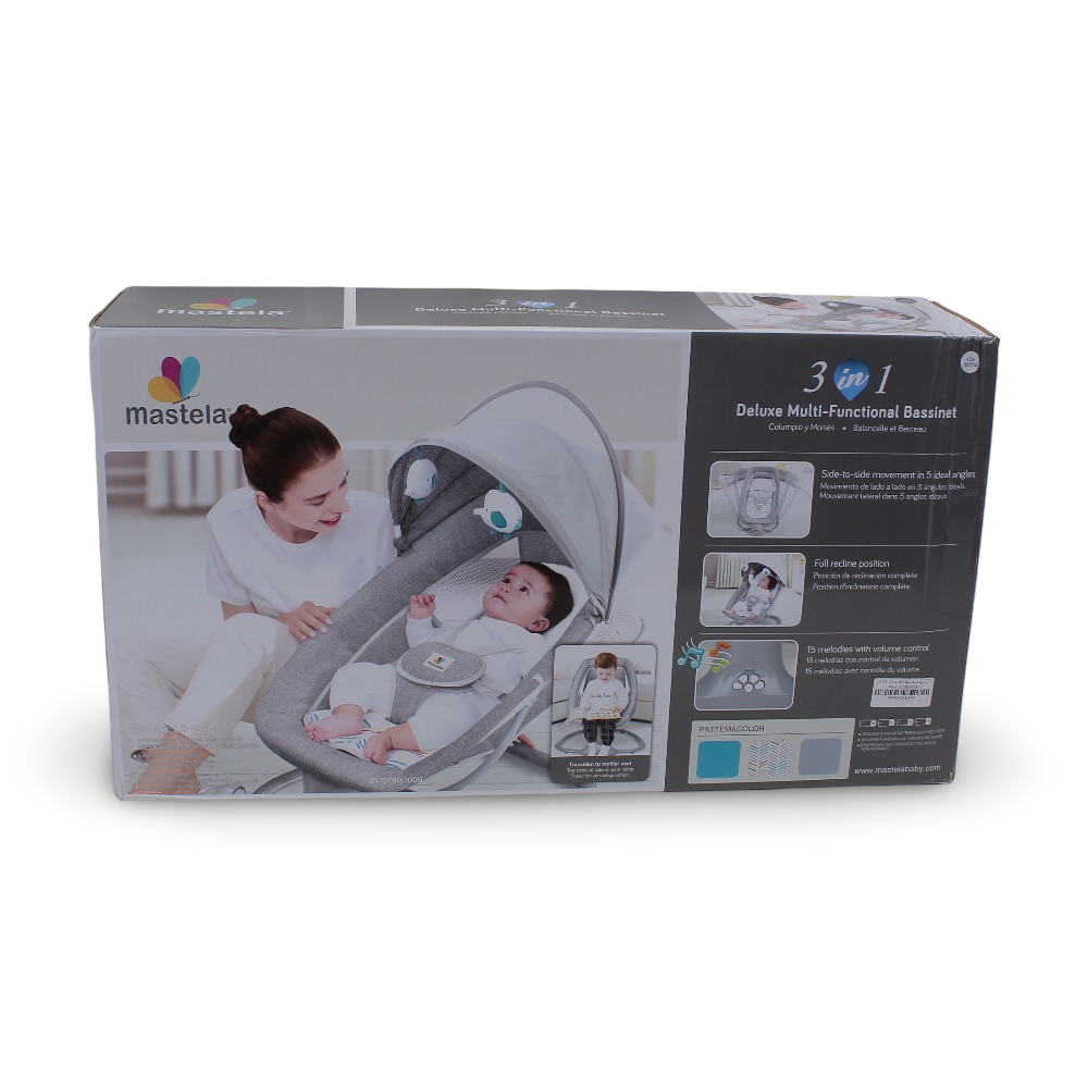 Mastela 3-in-1 Deluxe Multi-Functional Bassinet