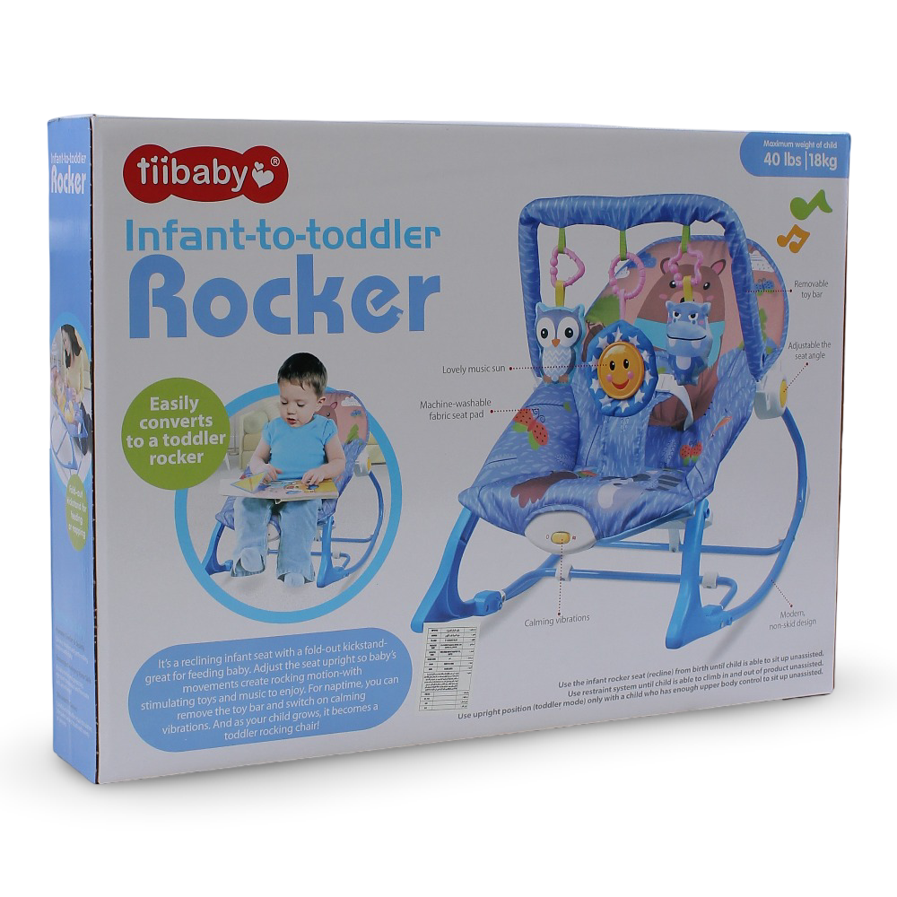 Tiibaby Infant-to-Toddler Rocker