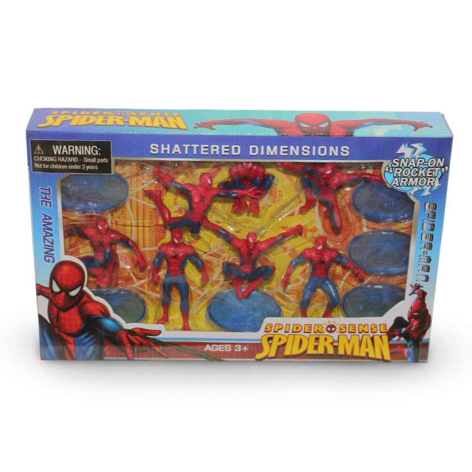 Spider-Man Action Figures Set – 7 Characters