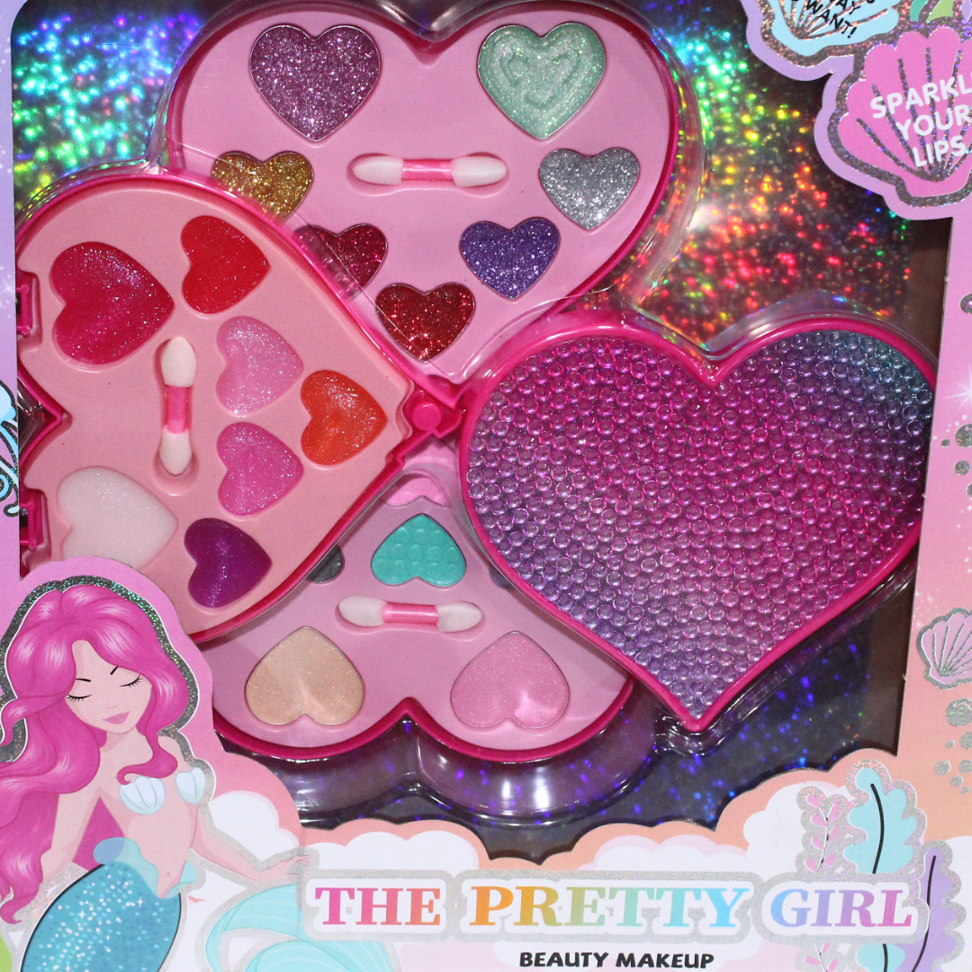 "The Pretty Girl" Heart-Shaped Mermaid Makeup Palette
