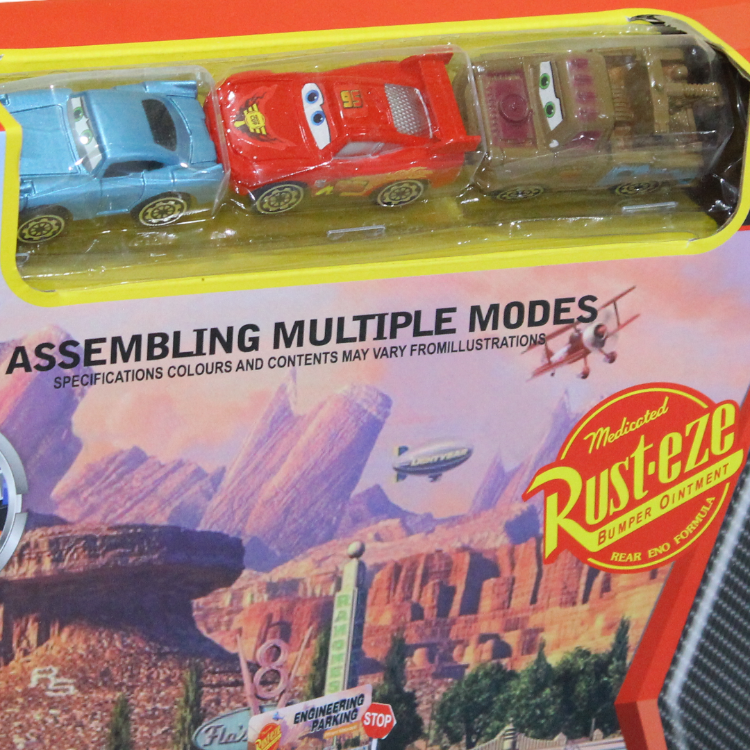 Cars Parking Garage Set