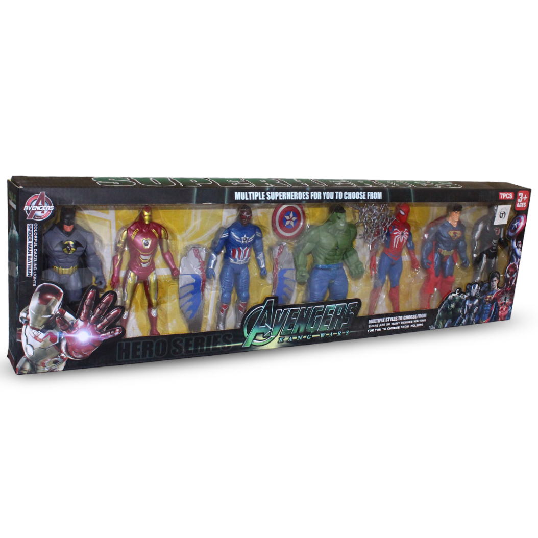 Avengers Action Figure Set – 7 Pcs