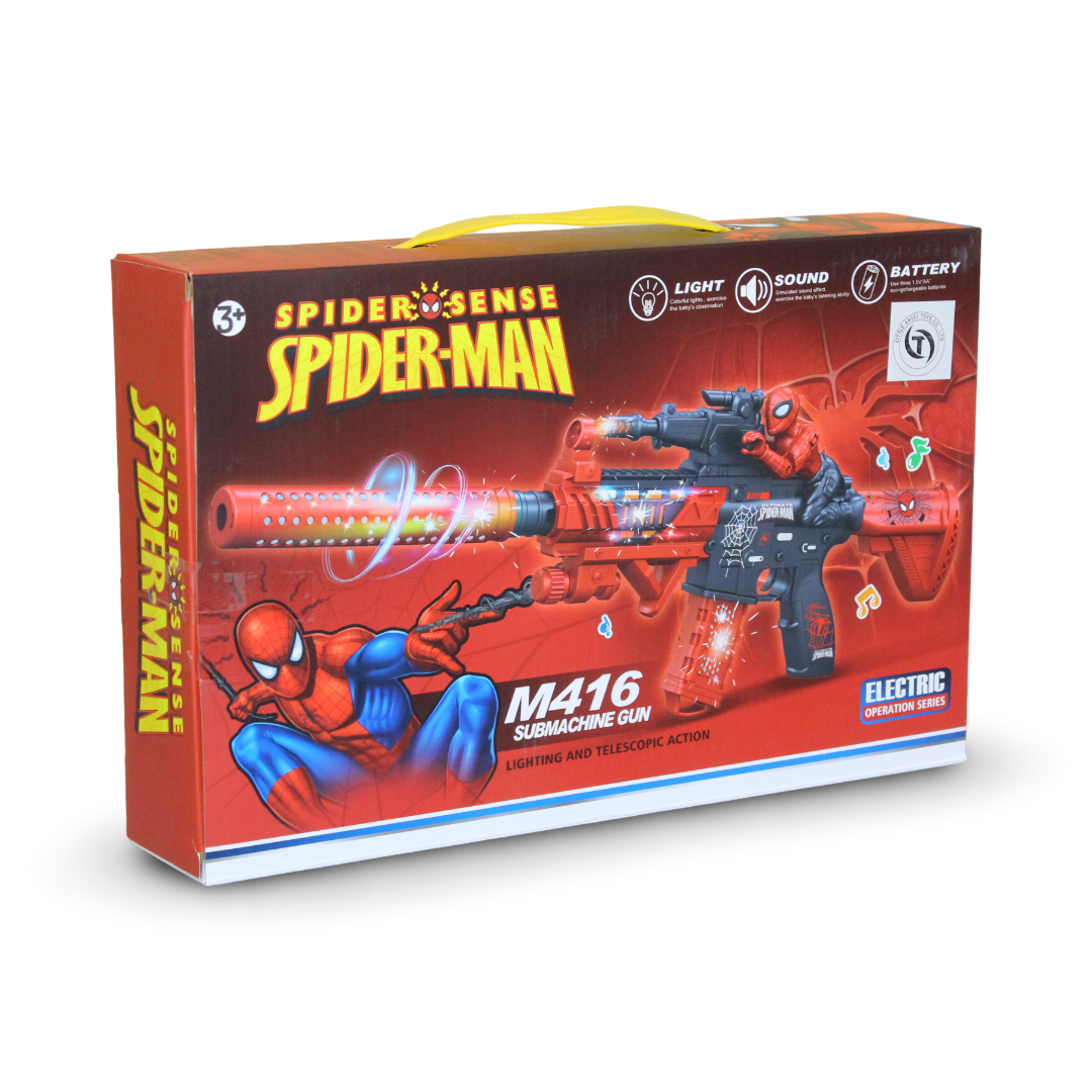 Spider-Man Electric Submachine Gun Toy