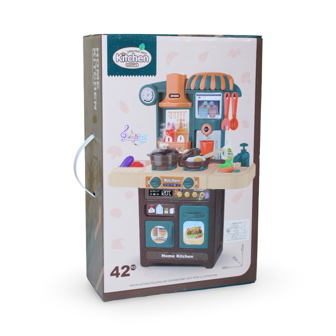 Kids Kitchen Playset – 42 Pcs