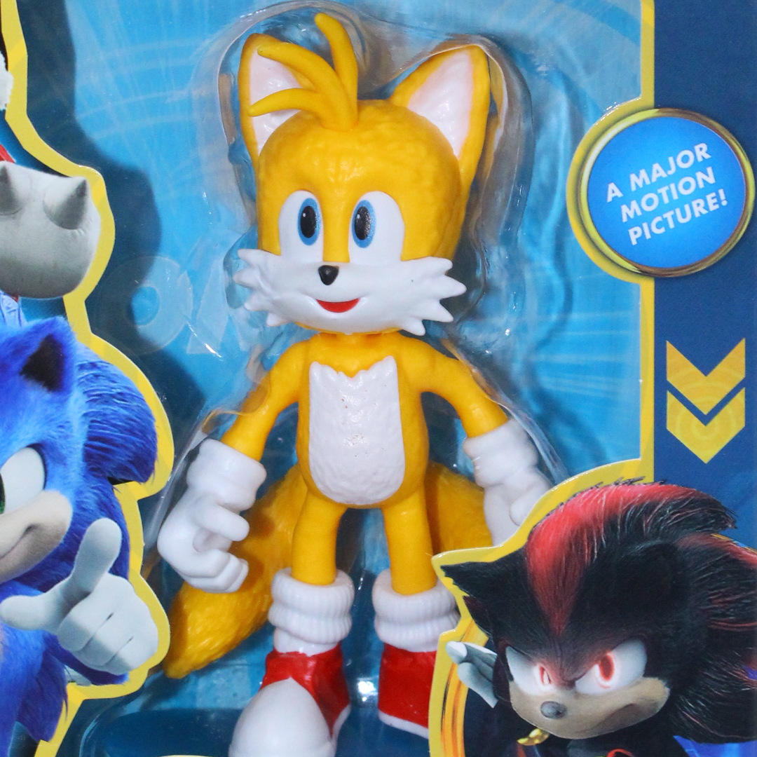 مجسم شخصية تيلز من فيلم Sonic the Hedgehog 3 من Pacific - أصفر