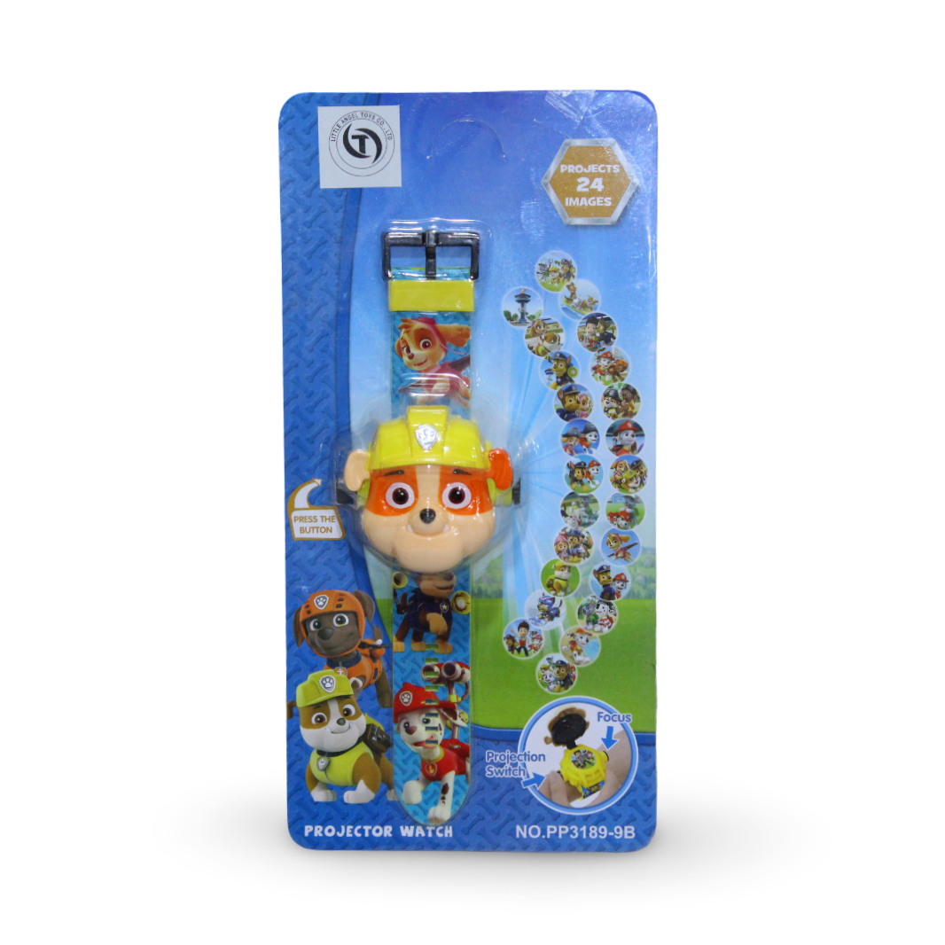Paw Patrol Rubble Projector Watch