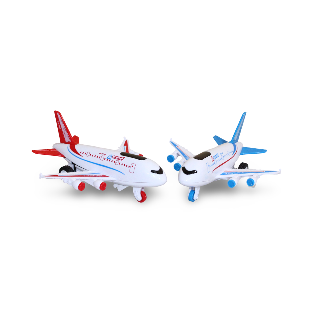Plastic Airplane Toy (Light & Sound)