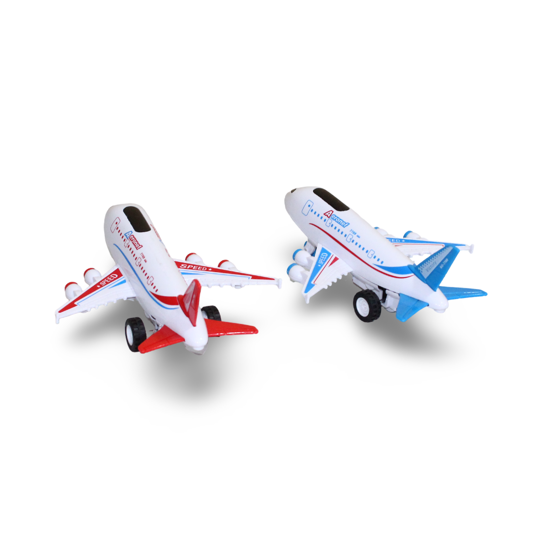 Plastic Airplane Toy (Light & Sound)