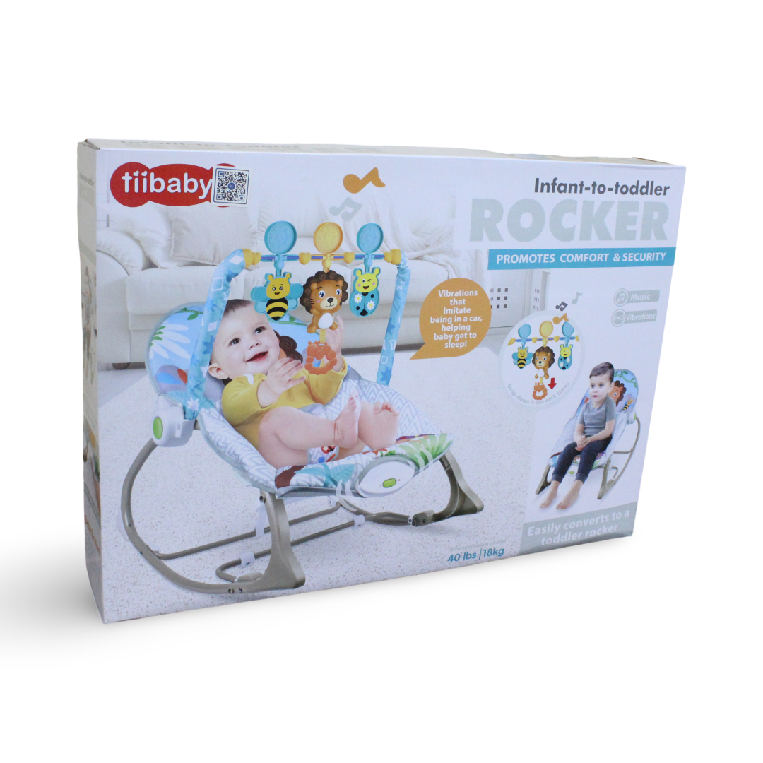 Tiibaby Infant-to-Toddler Rocker