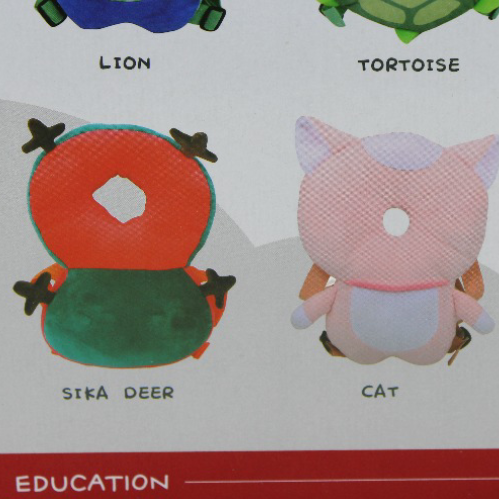 Baby Head Cushion - Cat