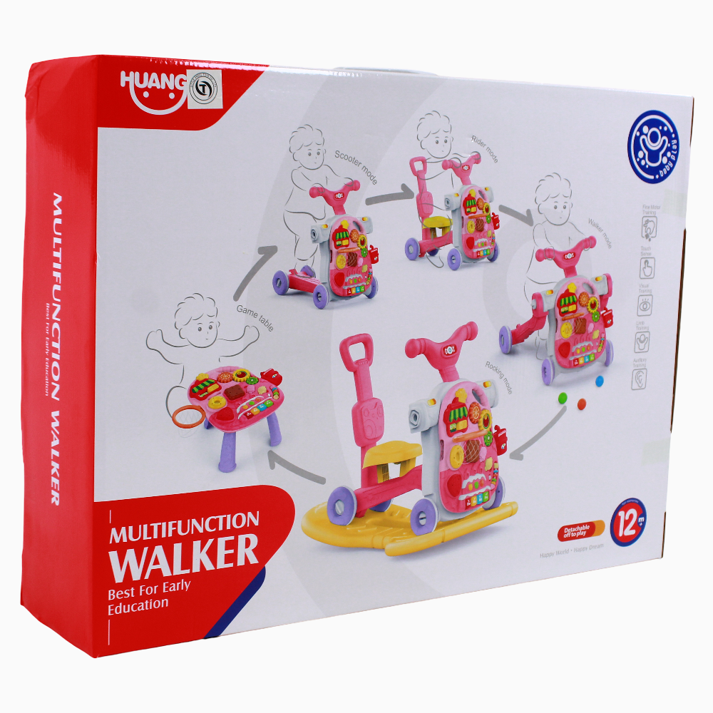Multifunction Walker - Pink