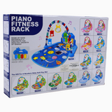 Piano Fitness Rack - Blue with Sealife Design