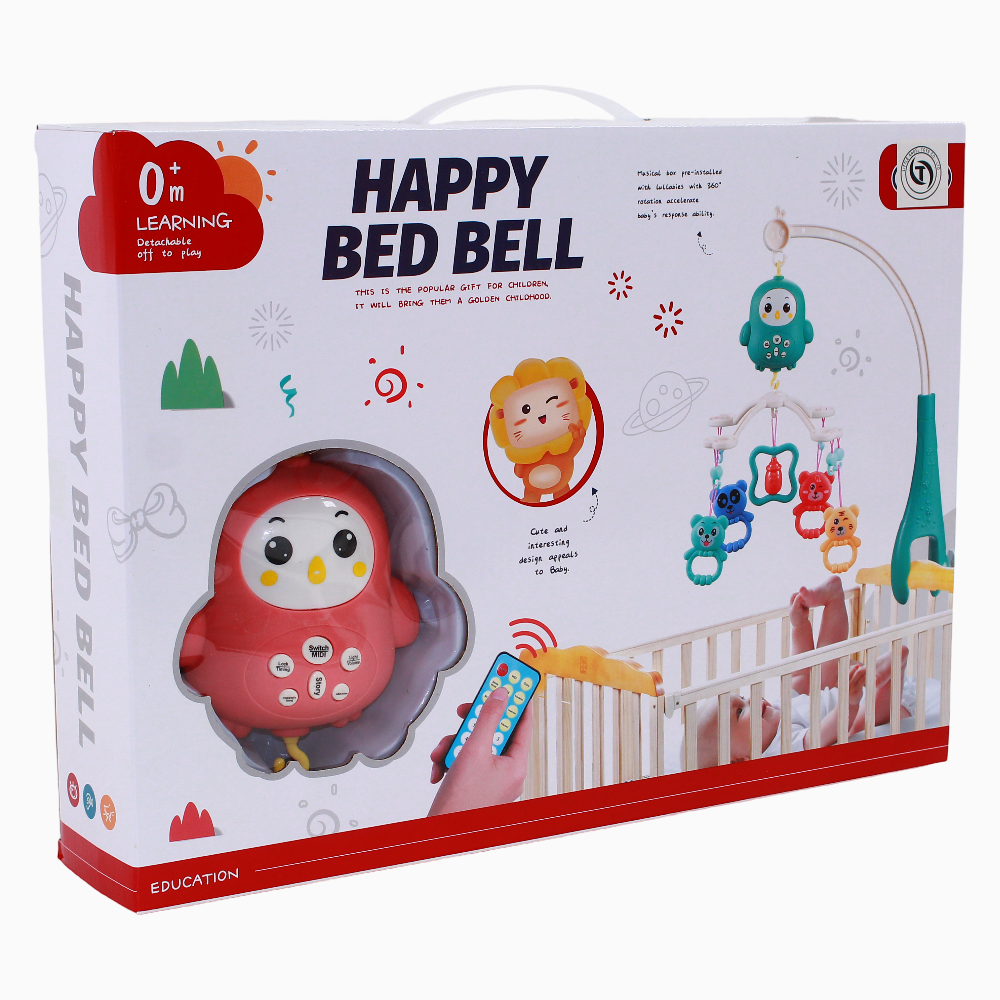 Baby Bed Hanger 360° Rotating - Red