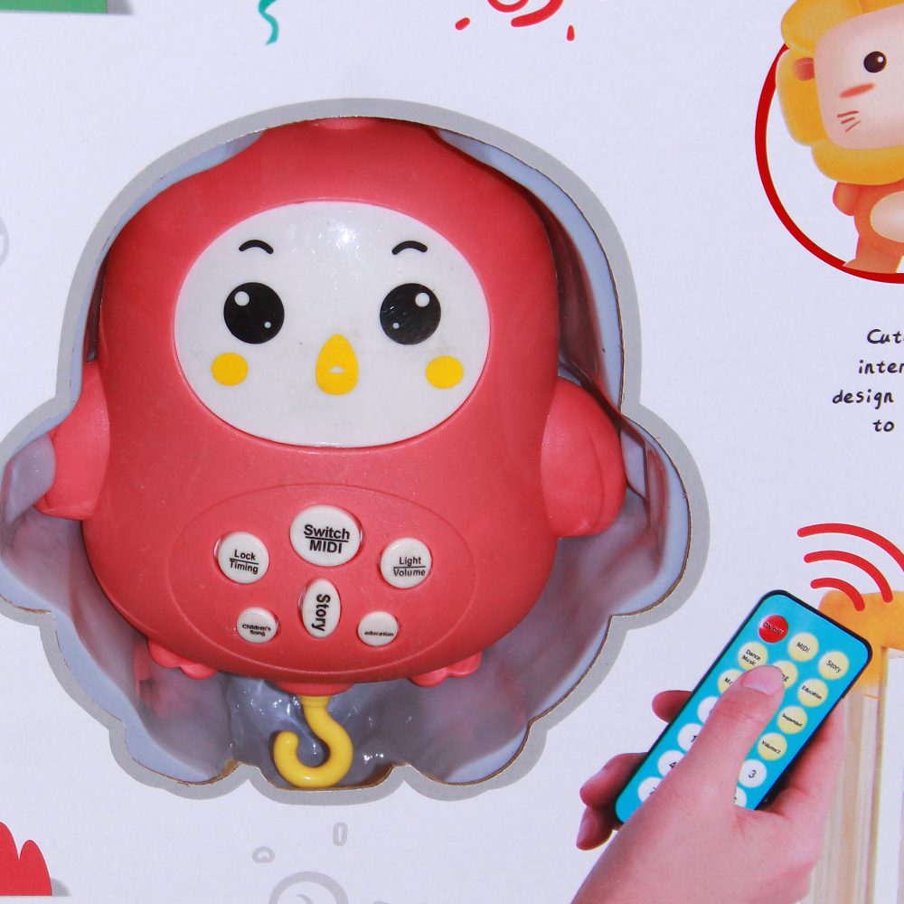 Baby Bed Hanger 360° Rotating - Red