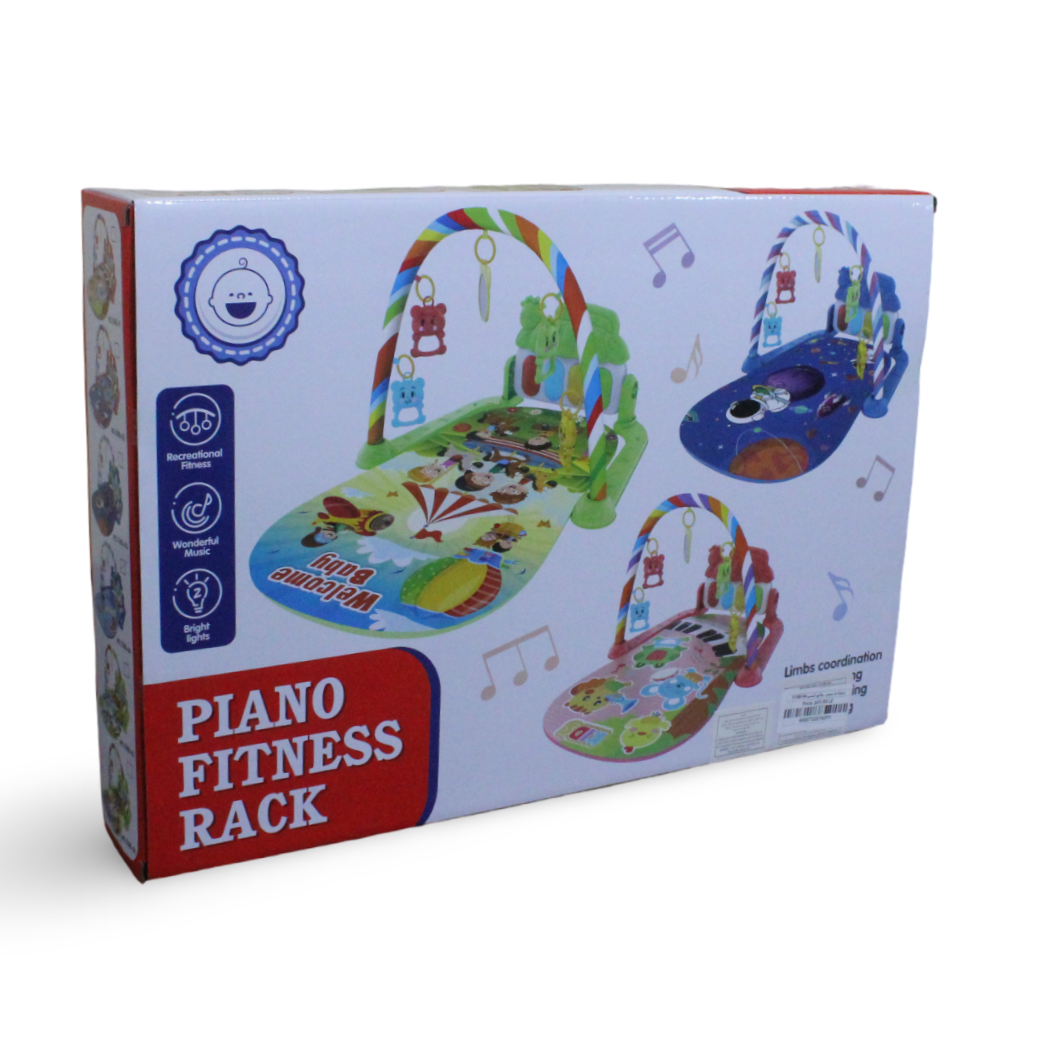Piano Fitness Rack – Baby Blue