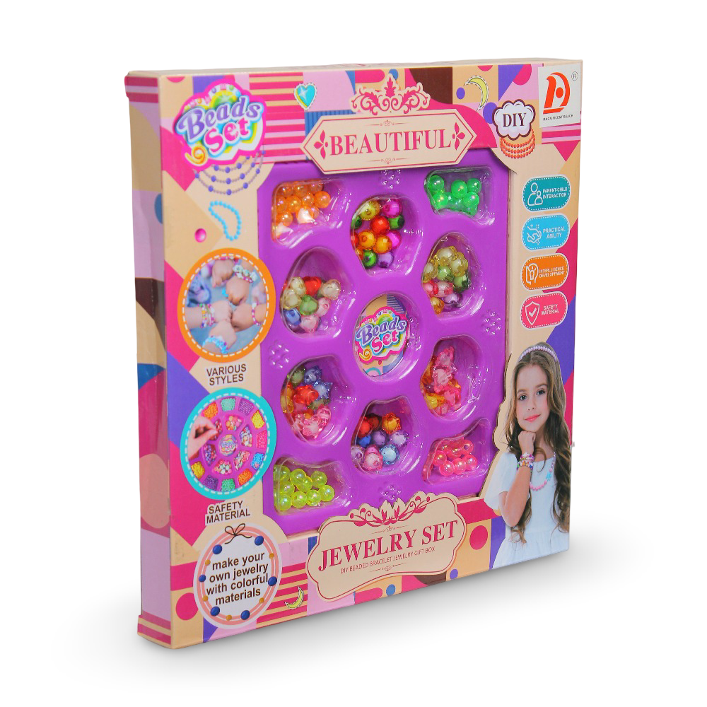 Beads Set Jewelry Making Kit - Toys - OKO