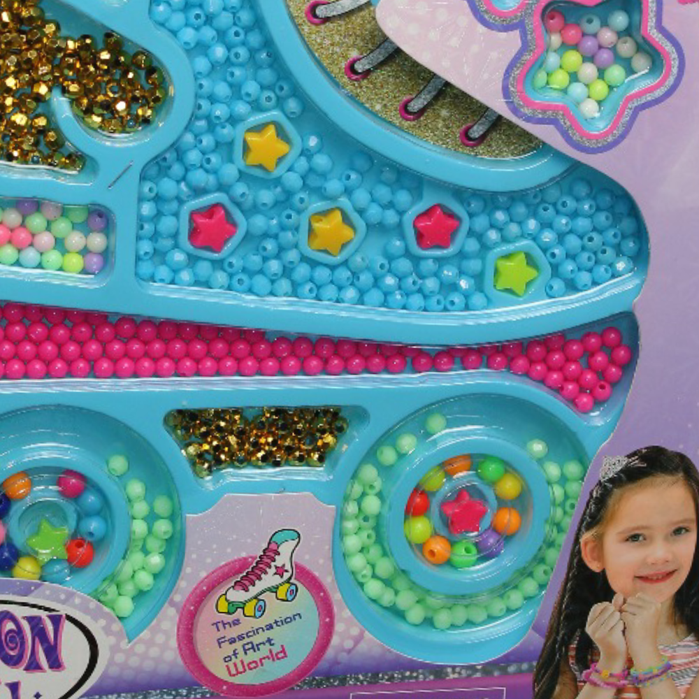 Fashion Girl Deluxe Glitter Making Jewelry Set