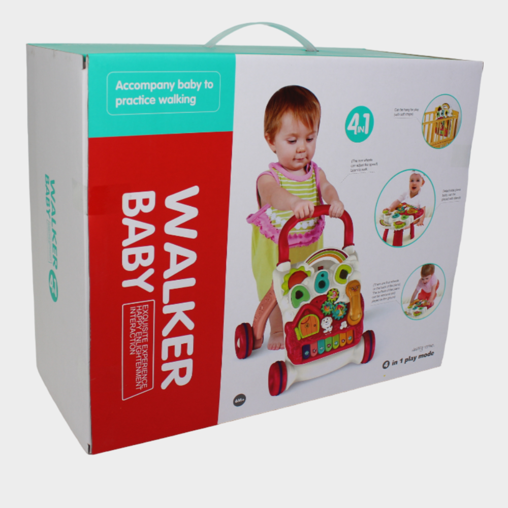 Toddler Early Learning Walking Music & Light Piano Keyboard Baby Walker