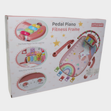 ToysInn Newborn Baby Piano Fitness Playmat – 3-in-1 Music & Light Activity Gym