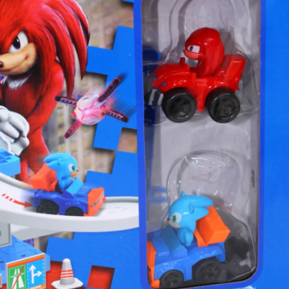 Sonic The Hedgehog Racing Cars Parking Lot - Multicolor