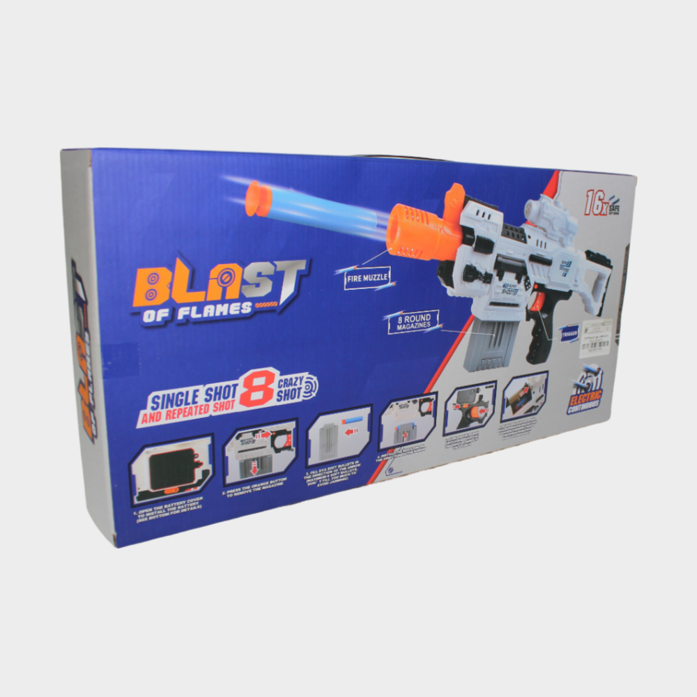 Bigpower Electric Foam Dart Blaster – Motorized Action for Ultimate Fun!